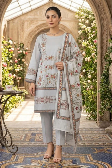 Mehtaab ( 3 Piece Silk Printed Suite )