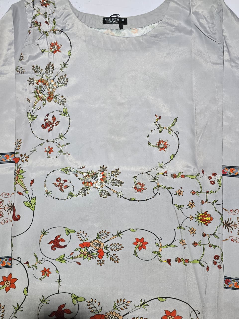 Mehtaab ( 3 Piece Silk Printed Suite )