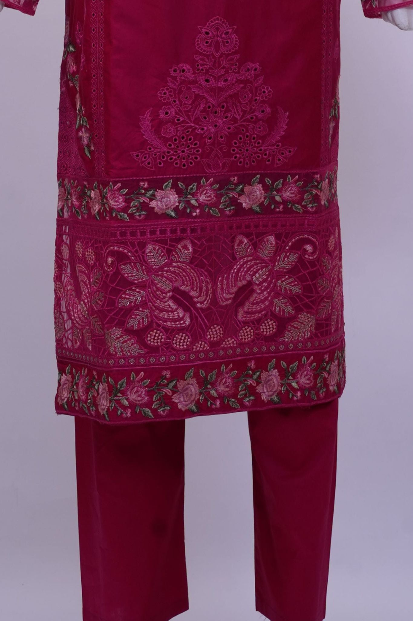 Ghulab Gul — 3 Piece Embroidered Suit