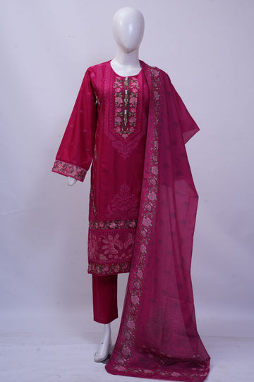 Ghulab Gul — 3 Piece Embroidered Suit